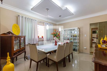 Sala de Jantar de casa à venda com 3 quartos, 300m² em Vila Alzira, Santo André