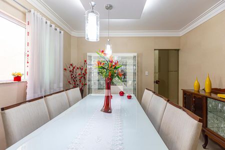 Sala de Jantar de casa à venda com 3 quartos, 300m² em Vila Alzira, Santo André