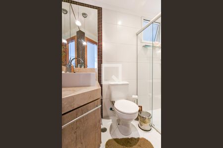 Banheiro de apartamento para alugar com 2 quartos, 80m² em Baeta Neves, São Bernardo do Campo