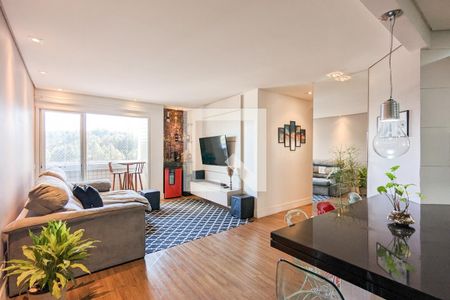 Sala de apartamento para alugar com 2 quartos, 80m² em Baeta Neves, São Bernardo do Campo