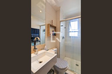 Apartamento para alugar com 80m², 2 quartos e 2 vagasBanheiro da suíte