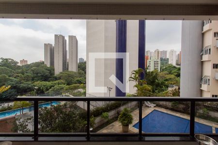 Varanda da Sala de apartamento à venda com 3 quartos, 141m² em Vila Suzana, São Paulo