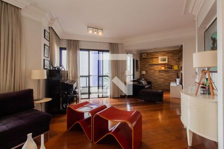 Sala de apartamento à venda com 3 quartos, 141m² em Vila Suzana, São Paulo