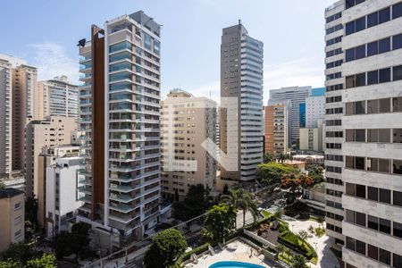 Varanda da Sala - Vista de apartamento à venda com 4 quartos, 163m² em Paraíso, São Paulo