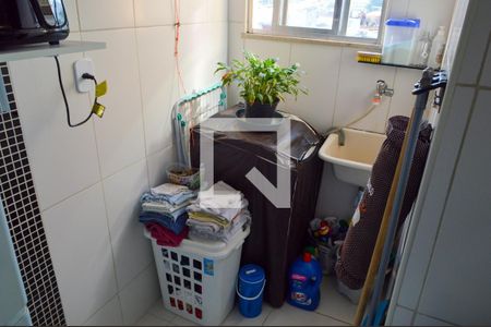 Área de Serviço de apartamento à venda com 2 quartos, 52m² em Taquara, Rio de Janeiro