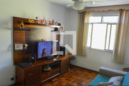 Sala  de apartamento à venda com 2 quartos, 52m² em Taquara, Rio de Janeiro