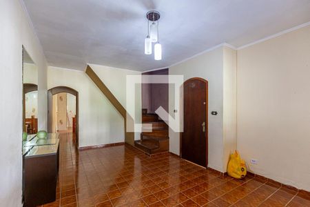 Sala de casa à venda com 4 quartos, 209m² em Cidade São Jorge, Santo André