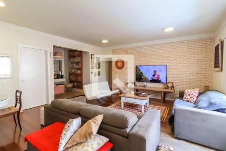 Sala de apartamento à venda com 3 quartos, 150m² em Real Parque, São Paulo