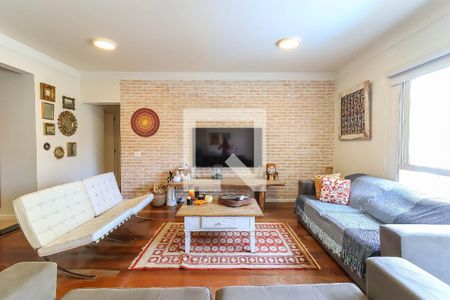 Sala de apartamento à venda com 3 quartos, 150m² em Real Parque, São Paulo