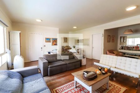 Sala de apartamento à venda com 3 quartos, 150m² em Real Parque, São Paulo