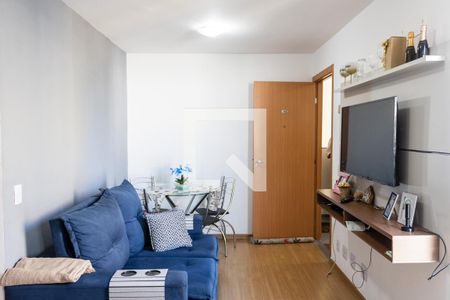 Sala de apartamento para alugar com 2 quartos, 44m² em Campo Grande, Rio de Janeiro
