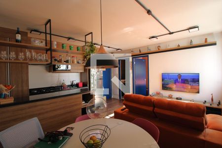 Sala de apartamento à venda com 1 quarto, 34m² em Jardim Taquaral, São Paulo
