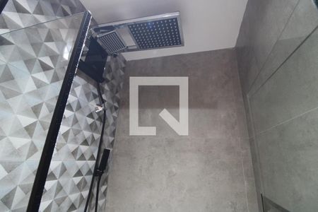 Chuveiro banheiro da suíte de apartamento à venda com 1 quarto, 34m² em Jardim Taquaral, São Paulo