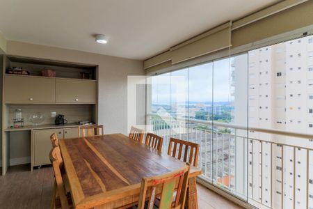 Sala de Jantar/Varanda de apartamento para alugar com 3 quartos, 100m² em Jardim Dom Bosco, São Paulo