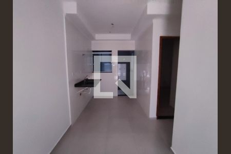 Sala/Cozinha de apartamento à venda com 2 quartos, 42m² em Vila Dalila, São Paulo