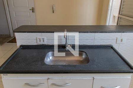 Cozinha - Torneira de apartamento para alugar com 1 quarto, 40m² em Vila São Vicente, São Paulo