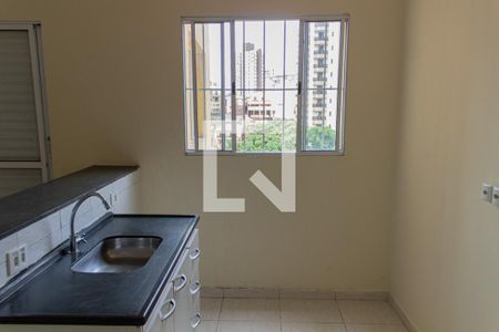 Cozinha de apartamento para alugar com 1 quarto, 40m² em Vila São Vicente, São Paulo
