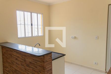 Sala/Cozinha de apartamento para alugar com 1 quarto, 40m² em Vila São Vicente, São Paulo