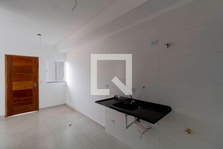 Sala e Cozinha Integrada de apartamento à venda com 1 quarto, 44m² em Vila Dalila, São Paulo