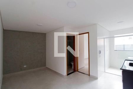 Sala e Cozinha Integrada de apartamento para alugar com 2 quartos, 44m² em Vila Dalila, São Paulo