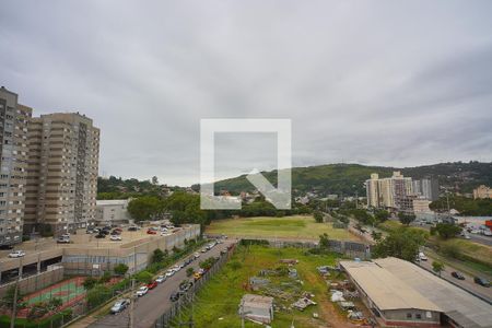 Sala - Vista de kitnet/studio para alugar com 1 quarto, 38m² em Jardim Botânico, Porto Alegre