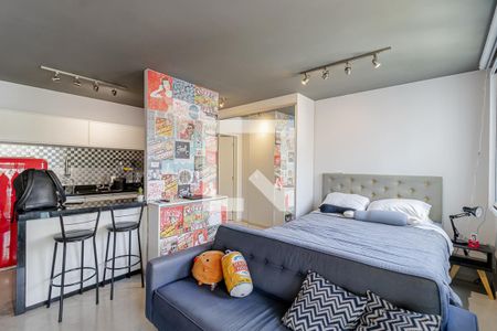 Quarto de apartamento à venda com 1 quarto, 46m² em Paraíso, São Paulo