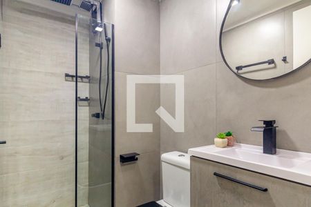 Studio para alugar com 24m², 1 quarto e sem vagaBanheiro