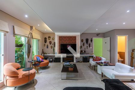Sala de casa à venda com 3 quartos, 442m² em Vila Valparaiso, Santo André