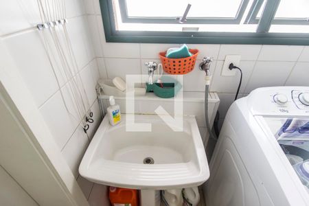 Apartamento à venda com 98m², 2 quartos e 2 vagasDetalhe da area de serviço