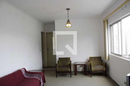 Sala de TV de apartamento para alugar com 4 quartos, 250m² em Vila Maia, Guarujá
