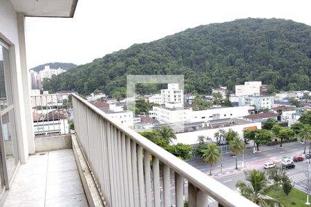Vista da Varanda de apartamento para alugar com 4 quartos, 250m² em Vila Maia, Guarujá