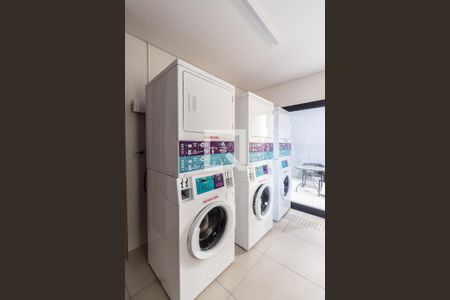Studio para alugar com 25m², 1 quarto e 1 vagaLavanderia