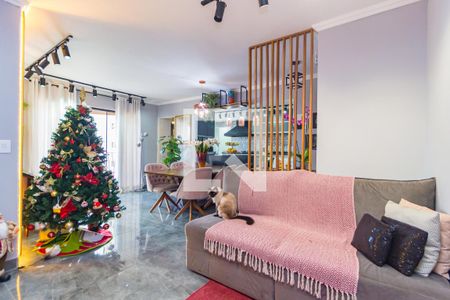 Sala de Estar de apartamento à venda com 3 quartos, 107m² em Brás, São Paulo