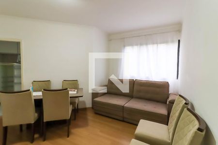 Sala e Sala de Jantar de apartamento para alugar com 2 quartos, 58m² em Parque Taboão, Taboão da Serra