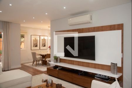 Sala de casa de condomínio à venda com 4 quartos, 322m² em Brooklin Paulista, São Paulo