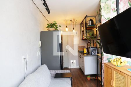 Sala/Quarto de kitnet/studio à venda com 1 quarto, 30m² em Centro, São Paulo