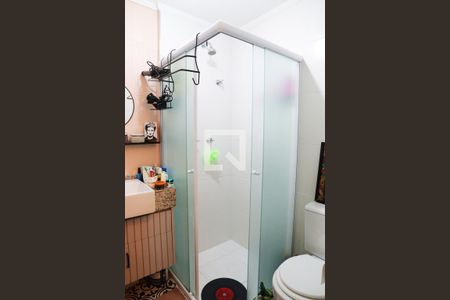 Banheiro de kitnet/studio à venda com 1 quarto, 30m² em Centro, São Paulo