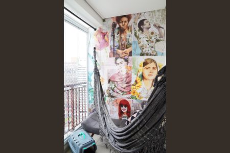 Studio à venda com 30m², 1 quarto e 1 vagaVaranda