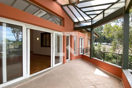 Varanda da Sala de casa de condomínio à venda com 5 quartos, 1400m² em Alphaville, Santana de Parnaíba