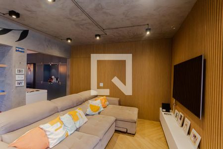 Sala de apartamento à venda com 3 quartos, 140m² em Parque das Nações, Santo André