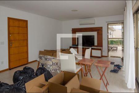 Sala de apartamento para alugar com 4 quartos, 442m² em Recreio dos Bandeirantes, Rio de Janeiro