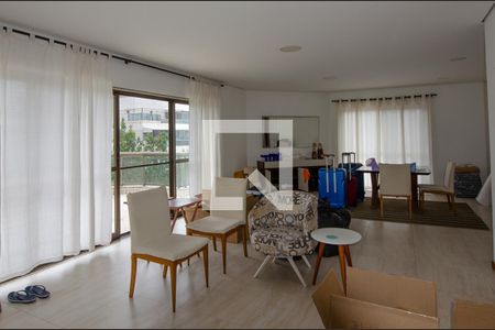 Sala de apartamento para alugar com 4 quartos, 442m² em Recreio dos Bandeirantes, Rio de Janeiro