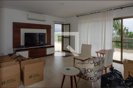 Sala de apartamento para alugar com 4 quartos, 442m² em Recreio dos Bandeirantes, Rio de Janeiro