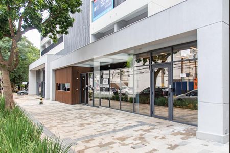 Apartamento para alugar com 40m², 1 quarto e 1 vagaFachada