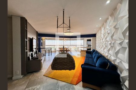 Sala de apartamento à venda com 3 quartos, 160m² em Vila Guiomar, Santo André