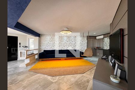 Sala de apartamento à venda com 3 quartos, 160m² em Vila Guiomar, Santo André