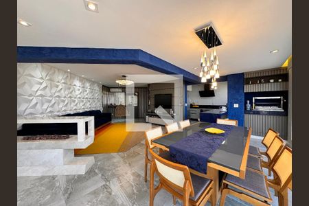 Sala de apartamento à venda com 3 quartos, 160m² em Vila Guiomar, Santo André