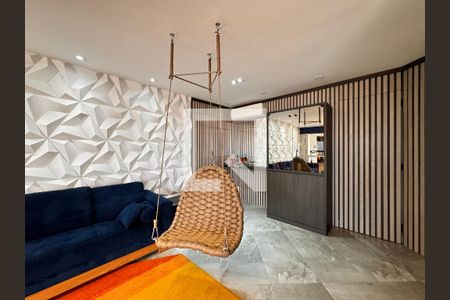 Sala de apartamento à venda com 3 quartos, 160m² em Vila Guiomar, Santo André