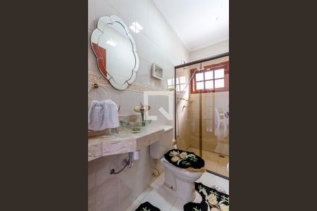 Banheiro Térreo de casa à venda com 3 quartos, 232m² em Vila Dom Pedro Ii, São Paulo