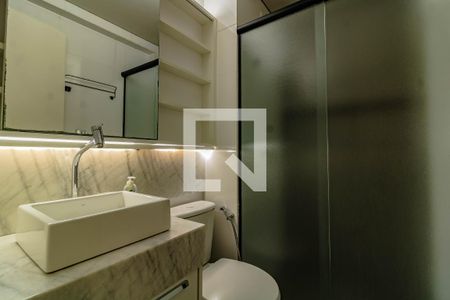 Banheiro  de apartamento para alugar com 2 quartos, 51m² em Vila Guarani (z Sul), São Paulo